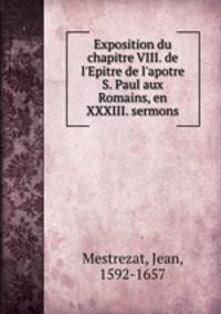 Exposition du chapitre VIII. de l