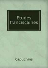 Etudes franciscaines