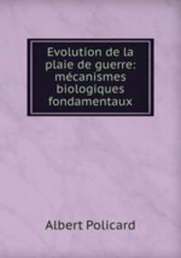 Evolution de la plaie de guerre: mecanismes biologiques fondamentaux