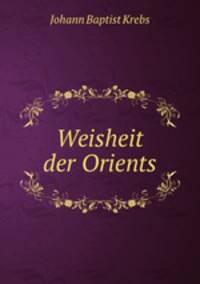 Weisheit der Orients