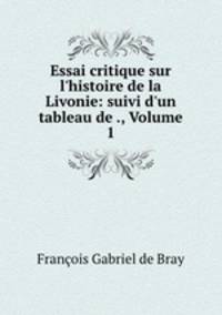 Essai critique sur l