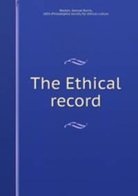 The Ethical record