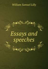 Essays and speeches