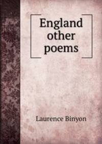 England & other poems