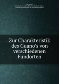 Zur Charakteristik des Guano