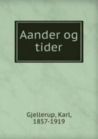 Aander og tider