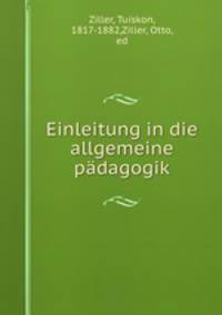 Einleitung in die allgemeine padagogik