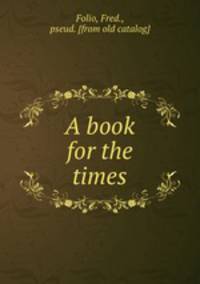 A book for the times