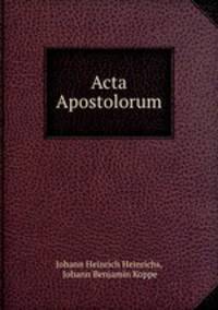 Acta Apostolorum