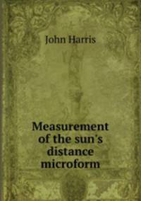 Measurement of the sun