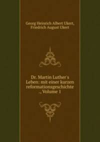 Dr. Martin Luther