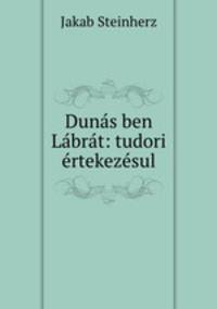 Dunas ben Labrat: tudori ertekezesul