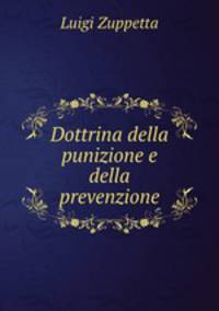 Dottrina della punizione e della prevenzione