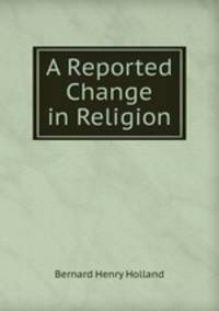 A Reported Change in Religion
