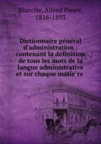 Dictionnaire ge?ne?ral d