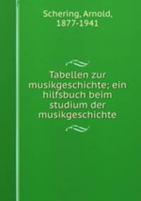 Tabellen zur musikgeschichte; ein hilfsbuch beim studium der musikgeschichte