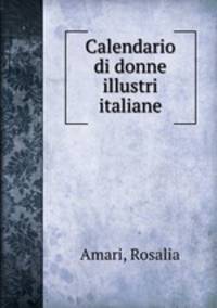 Calendario di donne illustri italiane