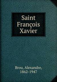 Saint Franois Xavier