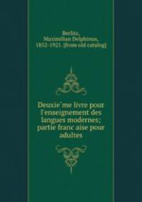 Deuxie?me livre pour l