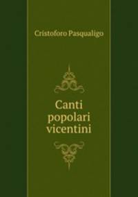 Canti popolari vicentini
