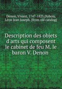 Description des objets d