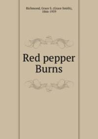 Red pepper Burns