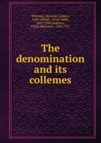 The denomination and its collemes