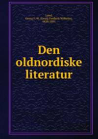 Den oldnordiske literatur