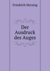 Der Ausdruck des Auges