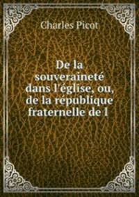 De la souverainete dans l