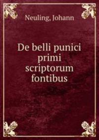 De belli punici primi scriptorum fontibus