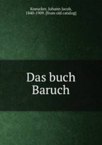 Das buch Baruch