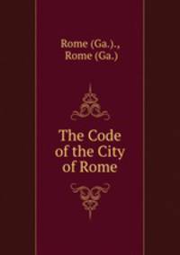 The Code of the City of Rome