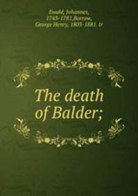 The death of Balder;