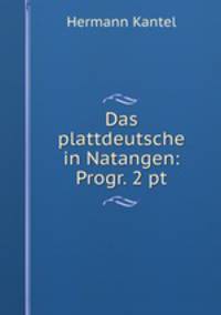 Das plattdeutsche in Natangen: Progr. 2 pt