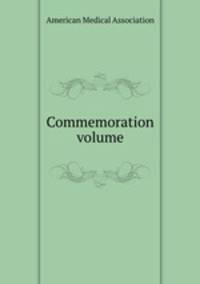 Commemoration volume
