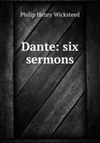 Dante: six sermons