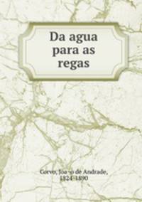 Da agua para as regas