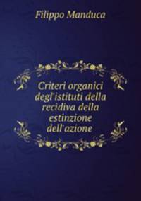 Criteri organici degl