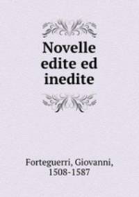 Novelle edite ed inedite