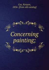 Concerning painting;