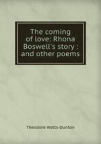 The coming of love: Rhona Boswell