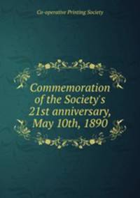 Commemoration of the Society