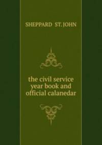 the civil service year book and official calanedar.