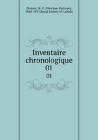 Inventaire chronologique. 01