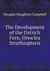 The Development of the Ostrich Fern, Onoclea Struthiopteris