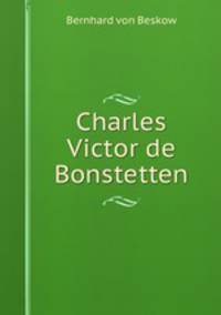 Charles Victor de Bonstetten
