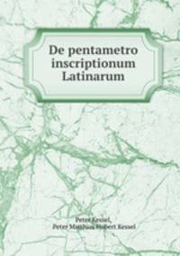 De pentametro inscriptionum Latinarum