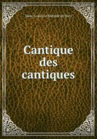 Cantique des cantiques