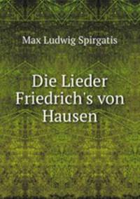 Die Lieder Friedrich